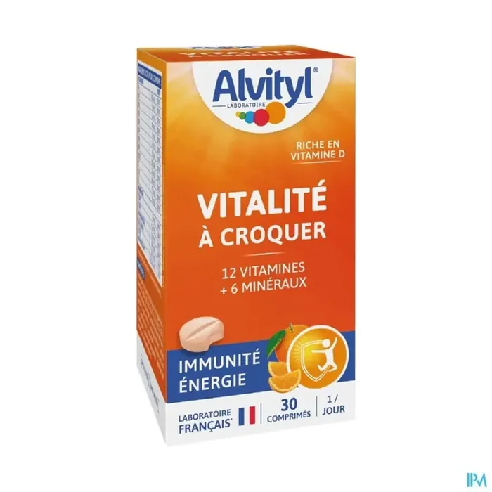 Alvityl vitalite adulte comprimé à croquer 30
