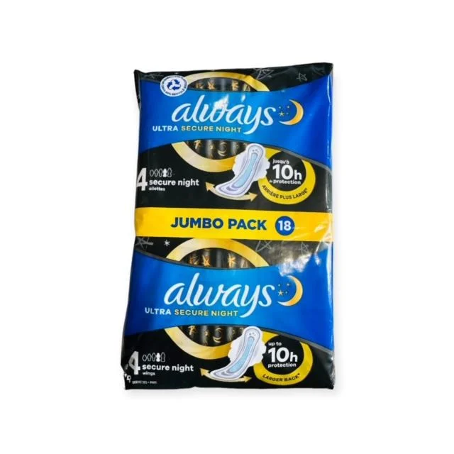 Always Serviettes Nr 4 Night