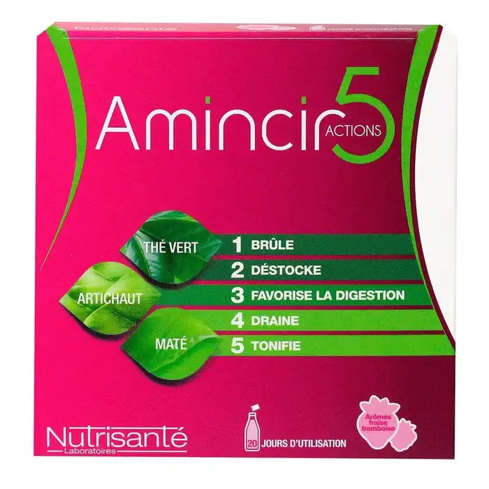 Amincir 5 actions minceur 20 sachets
