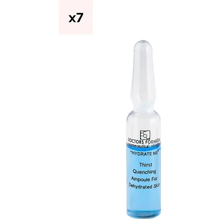 Ampoules hydratantes – Hydrate Me – Visage – 7 x 2 ml