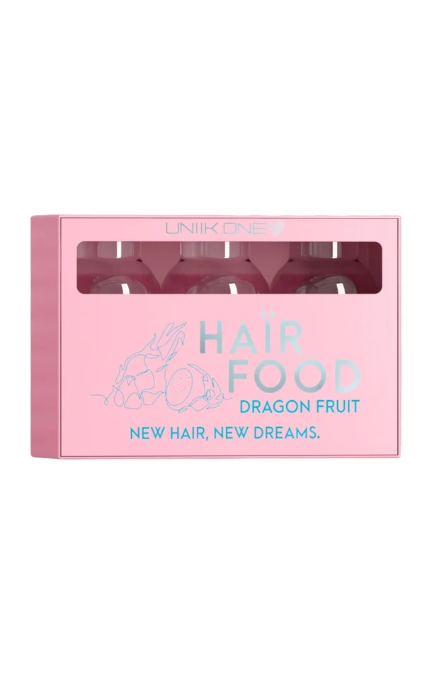 Ampoules vitalité & hydratation – Fruit du dragon & acide hyaluronique – Cheveux abîmés – 3 x 12 ml