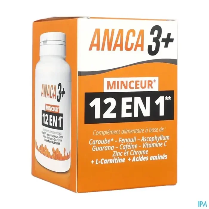 Anaca3+ minceur 12en1 gélule 120