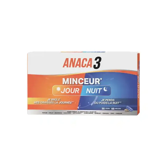Anaca3 Minceur Jour & Nuit 60 gelules