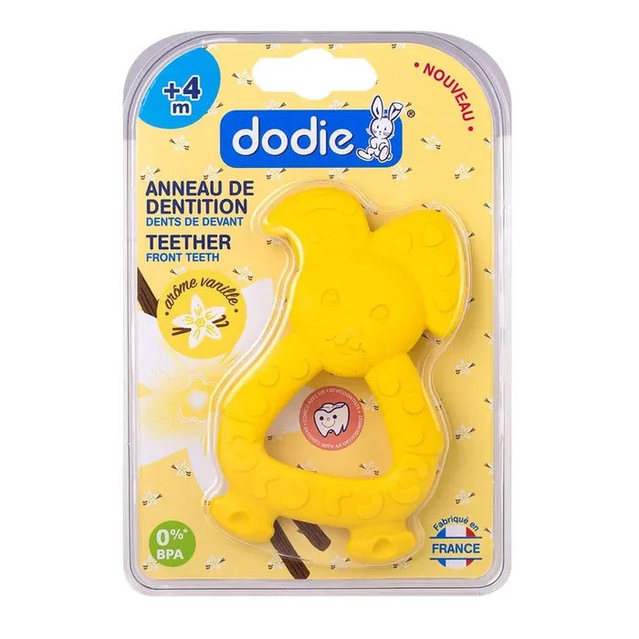 Anneau de dentition dès 4 mois vanille
