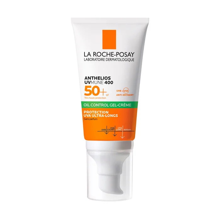 Anthelios XL SPF50+ – Gel-Cr&egrave;me Visage Sans Parfum 50 ml