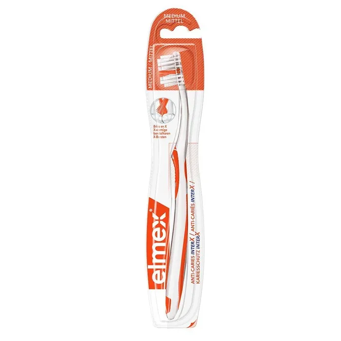 Anti-caries Inter X Brosse A Dents Medium Elmex