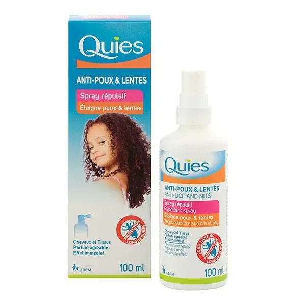 Anti-poux & lentes spray cheveux 100ml