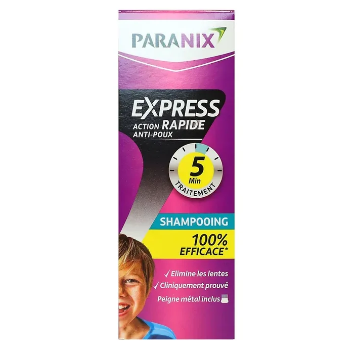 Anti-poux et lentes traitement shampooing 200ml + peigne