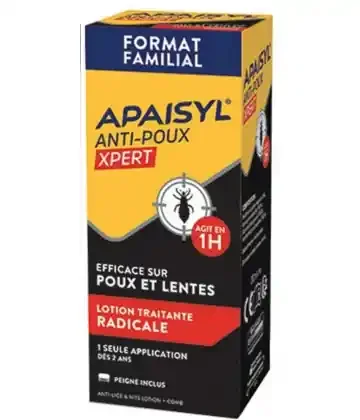 Apaisyl Xpert 100% Radical Poux & Lentes