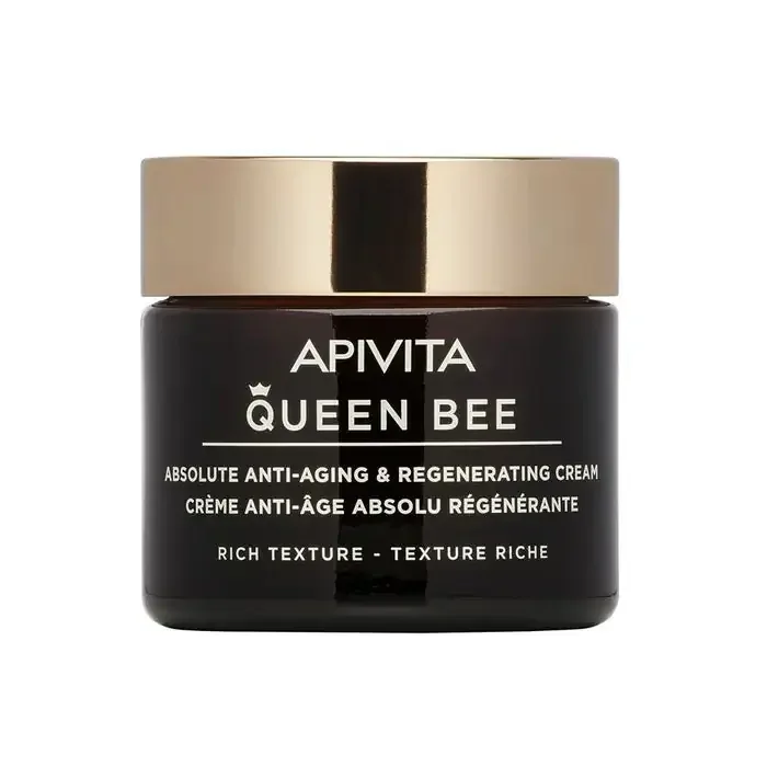 Apivita Queen Bee Crème Anti-Âge Absolu Régénérante Texture Riche 50ml