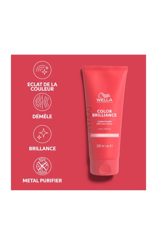 Après-shampoing – Color Brillance – Cheveux fins & colorés