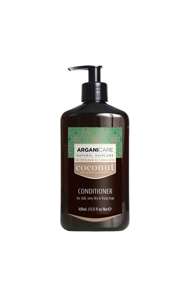Après-shampoing nourrissant – Huile de coco bio – Cheveux ternes, très secs & frisés – 400 ml