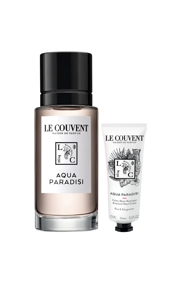 Aqua Paradisi Eau de toilette & crème mains – Rose & perlagonium