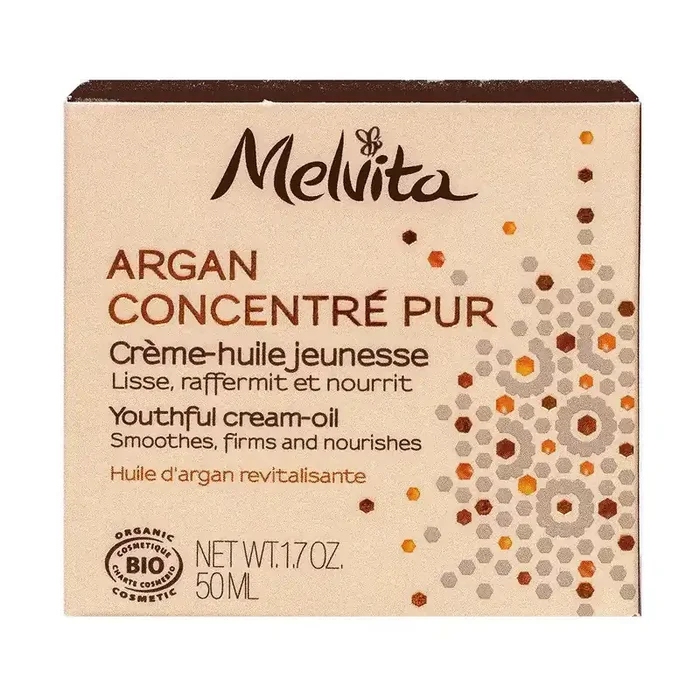 Argan concentré pur crème-huile jeunesse 50ml