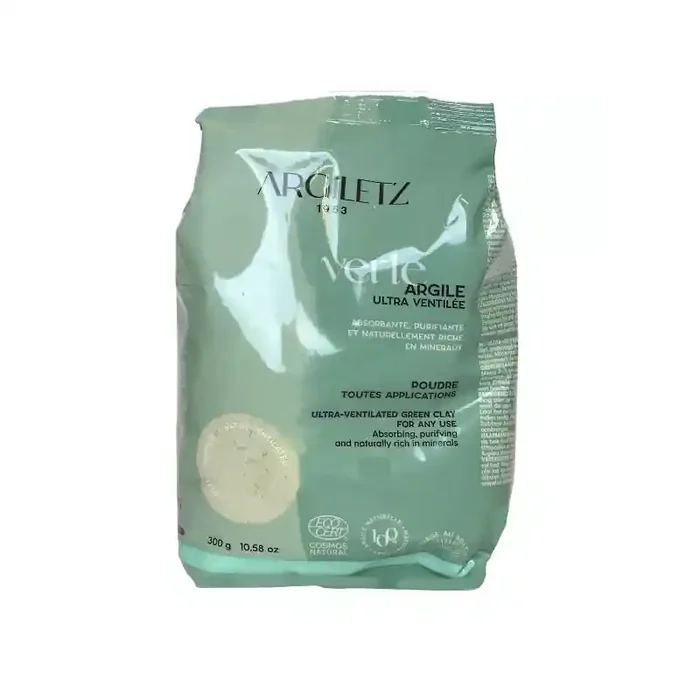 ARGILE VERTE ULTRA VENTILÉE 300G ARGILETZ