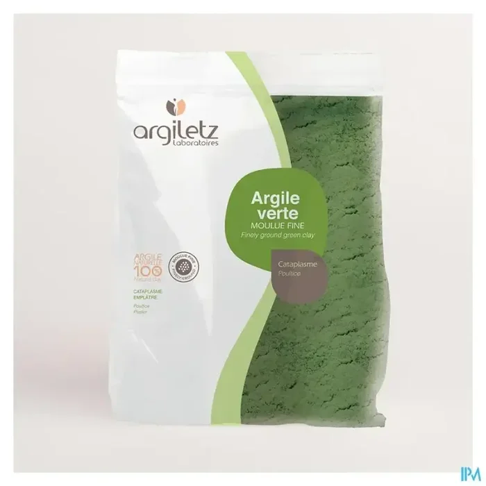 Argiletz argile verte moulue fine poudre 1kg