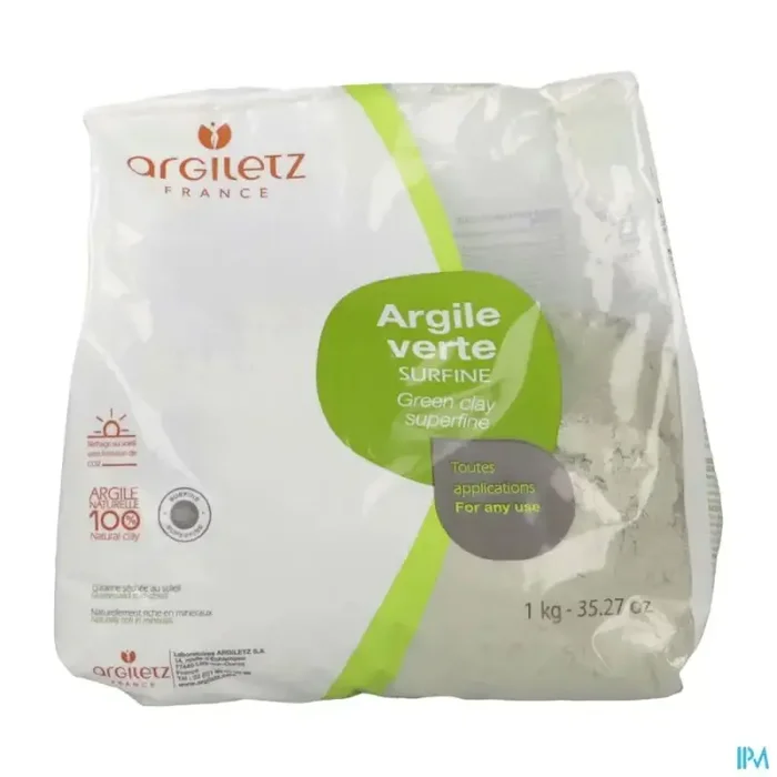 Argiletz argile verte surfine 1kg