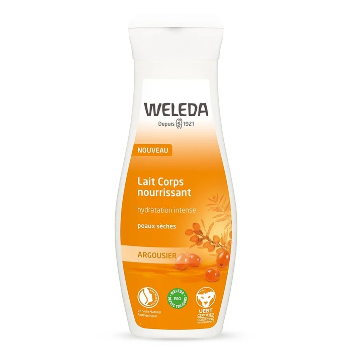 Argousier – Lait Corps Nourrissant – Peaux S&egrave;ches – Hydratation Intense – 200ml