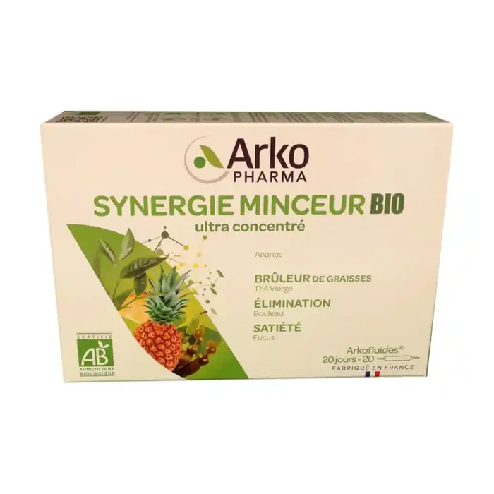 ARKOFLUIDES BIO SYNERGIE MINCEUR 20 JOURS ARKOPHARMA