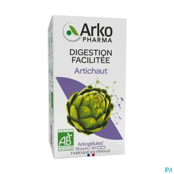 Arkogélules artichaut bio gélule 40