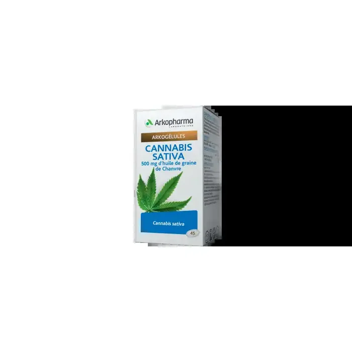 ARKOGELULES CANNABIS SATIVA 45 GELULES ARKOPHARMA