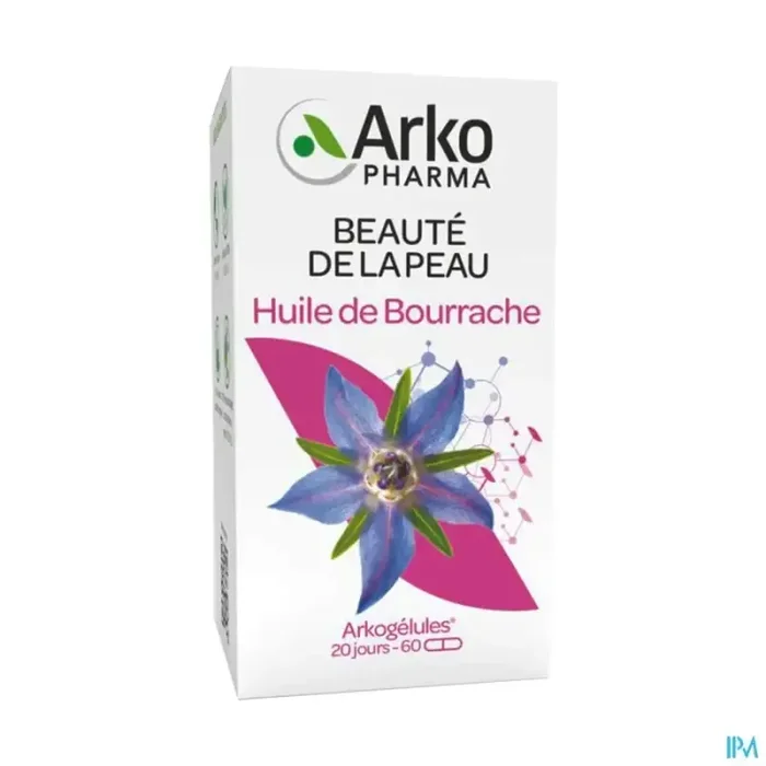 Arkogélules huile bourrache bio capsule 60