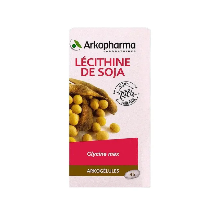 Arkogélules lécithine soja 45 capsules