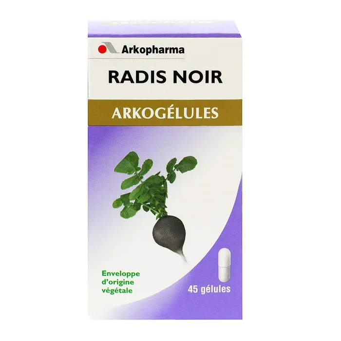 Arkogélules radis noir 45 gélules