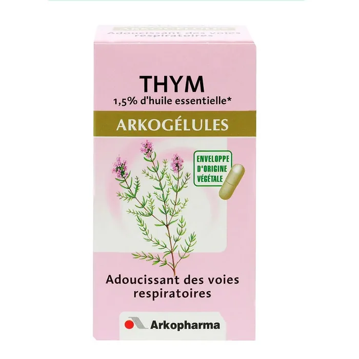 Arkogélules thym adoucissant 45 gélules