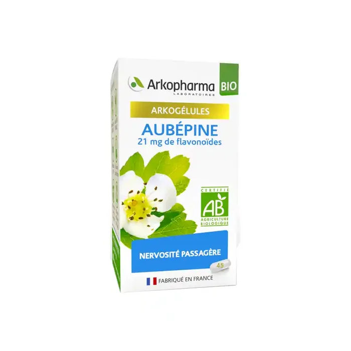 Arkopharma arkogelules aubepine bio 45 gelules