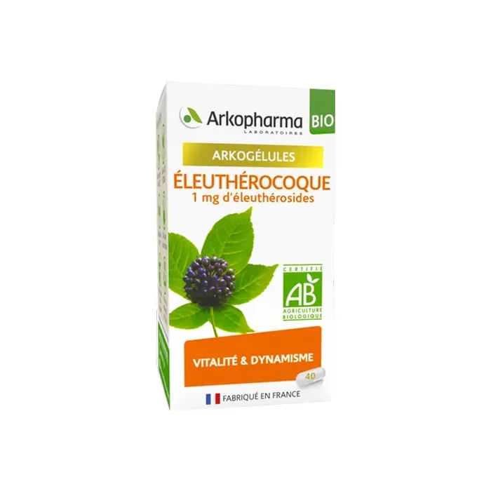 Arkopharma arkogelules bio eleutherocoque 45 gelules