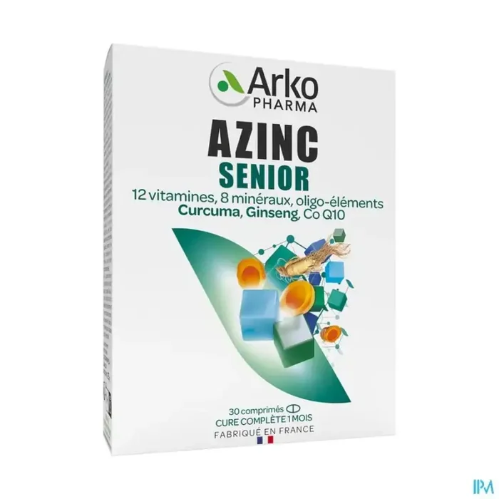 Arkopharma azinc sénior comprimé 30