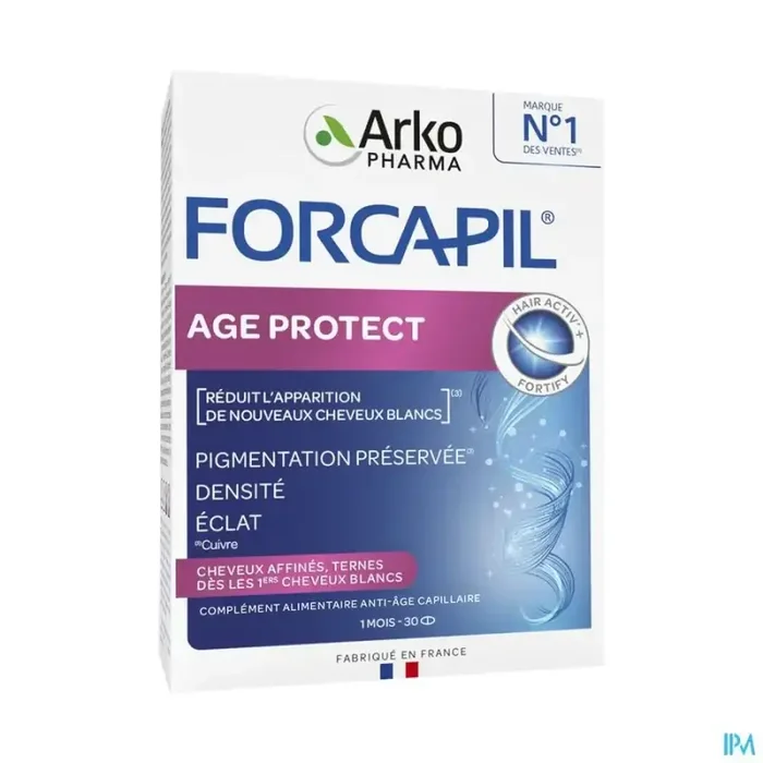Arkopharma forcapil age protect comprimé 30