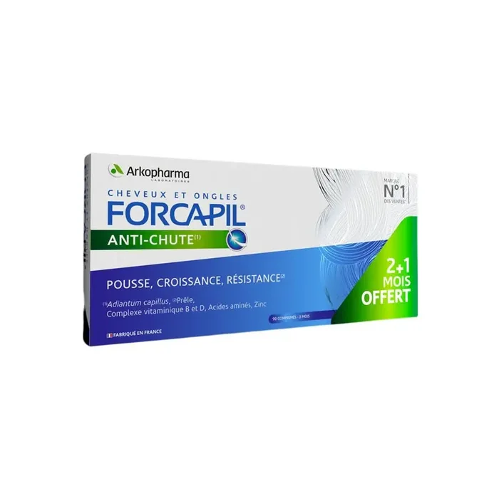 Arkopharma forcapil anti-chute 90 comprimes