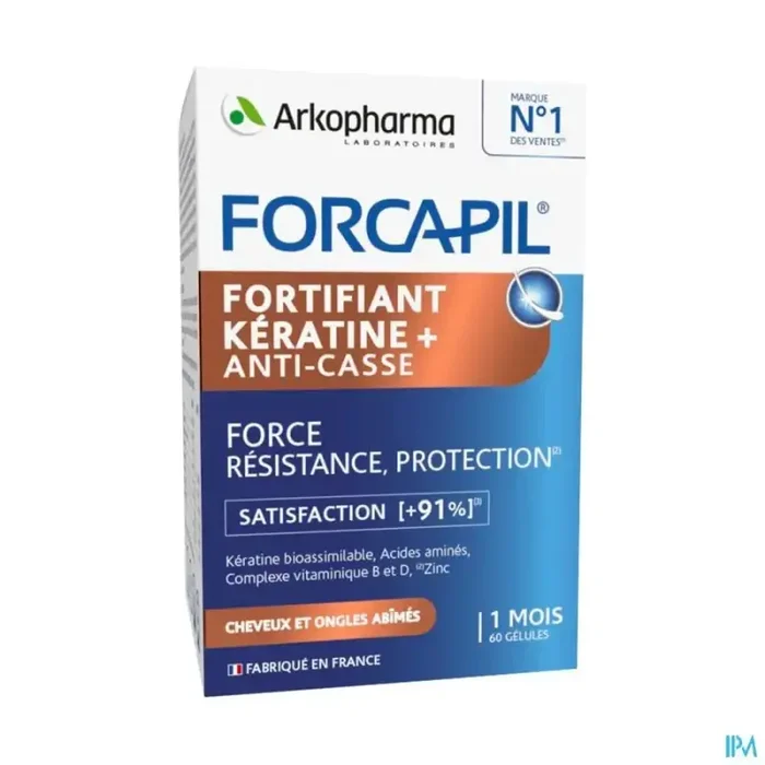 Arkopharma forcapil fortifiant kératine+ gélule 60