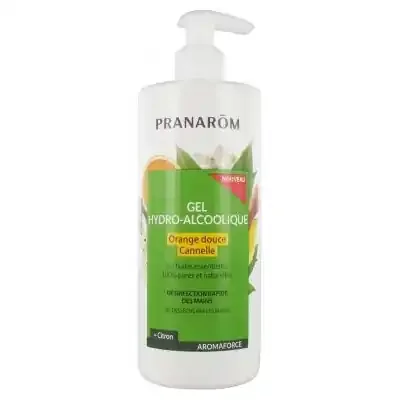 Aromaforce Gel Hydro-Alcoolique Orange Douce Cannelle 500 ml