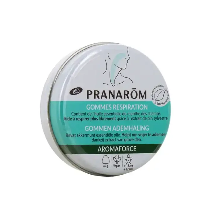 AROMAFORCE GOMMES RESPIRATION 45G PRANAROM