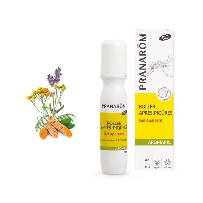 AROMAPIC ROLLER APRES PIQÛRES GEL APAISANT BIO 15ML PRANAROM