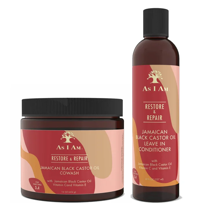 As I Am Jamaican Black Castor Oil – The Detangling Mix Bundle