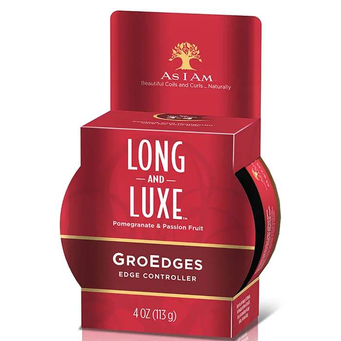 As I AM Long and Luxe Gro Edges Crème de Coiffage 113 g