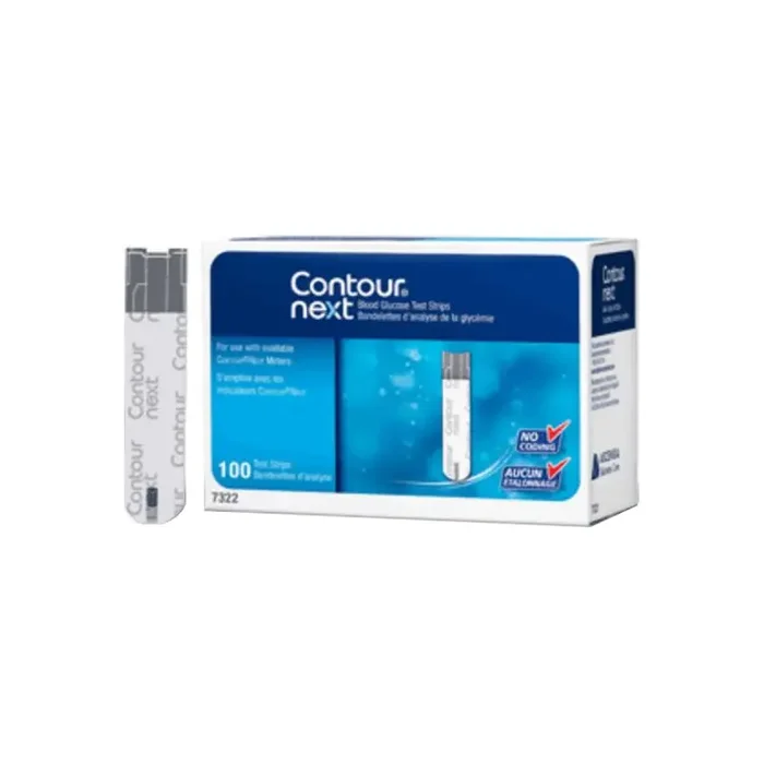 Ascencia Diabetes Care Contour next 100 bandelettes reactives