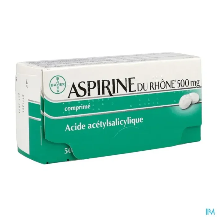 Aspirine du rhone 500mg comprimé 50
