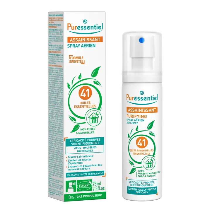 Assainissant – Spray A&eacute;rien Assainissant Aux 41 Huiles Essentielles
