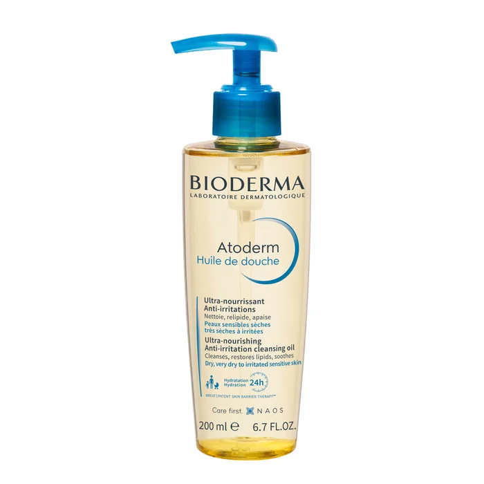Atoderm Huile de Douche – Anti-Irritations Peaux Sensibles Sèches à Très Sèches