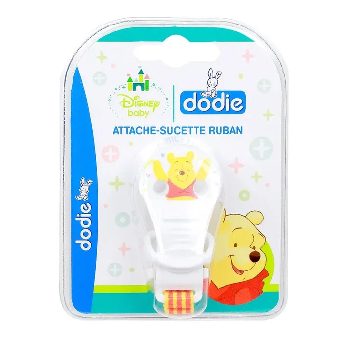Attache-sucette ruban Disney Winnie