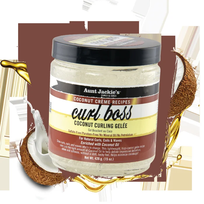 AUNT JACKIE’S COCONUT BUTTER ≡ Gelée Bouclante “Curl Boss”