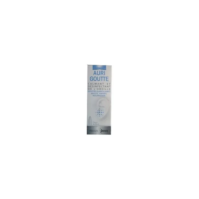 AURI GOUTTE CALMANT ET DESINFECTANT DE L‘OREILLE 15ML MERCK