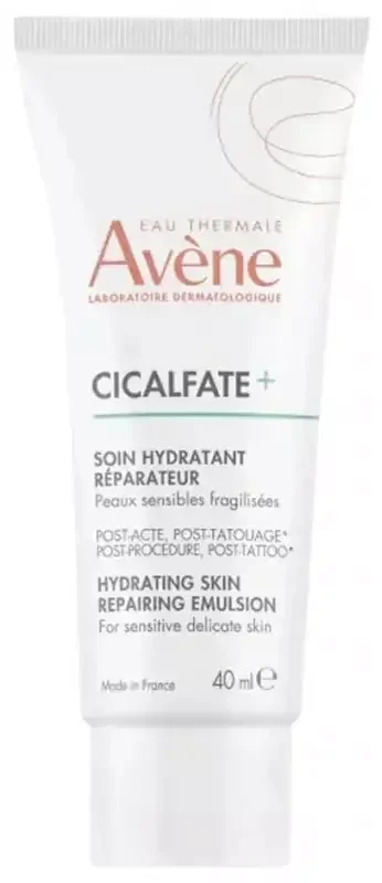 Avène Cicalfate Eau Thermale – – Soin Hydratant Réparateur Peaux Sensibles Fragilisées Post-Acte Dermatologique Superficiel 40 ml