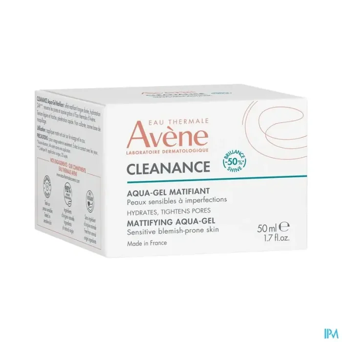 Avène cleanance aqua gel matifiant 50ml