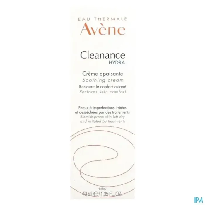 Avène cleanance hydra crème apaisante 40ml